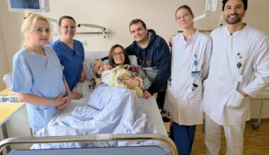 Klinikum Karlsruhe begrüßt Neujahrsbaby Lara Estella als erstes Kind 2026