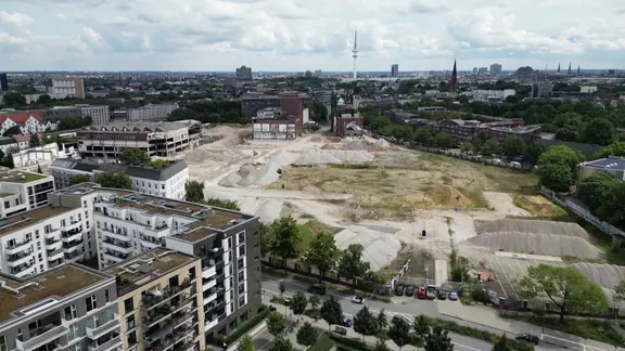 Das Holsten-Areal in Hamburg-Altona.