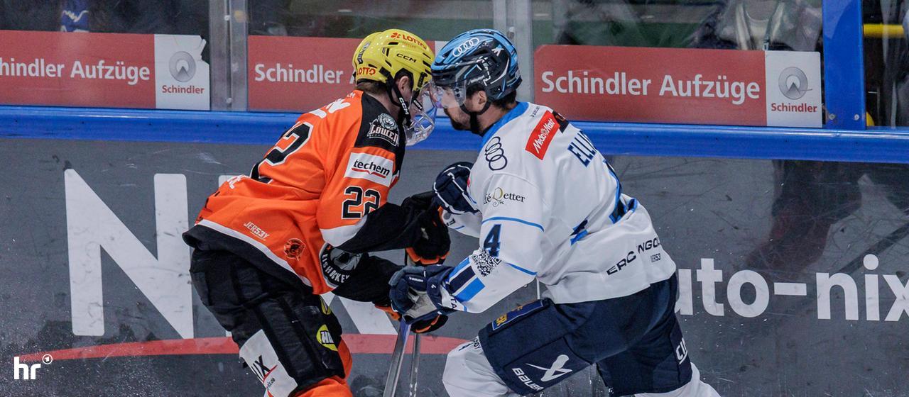 Timo Kose von den Löwen gegen den Ingolstädter Morgan Ellis | IMAGO / Beautiful Sports Timo Kose von den Löwen gegen den Ingolstädter Morgan Ellis