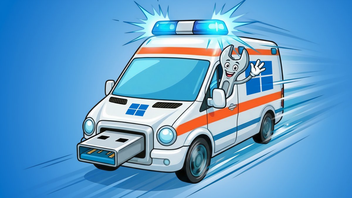 Probleme lösen mit dem c’t-Notfall-Windows 2026