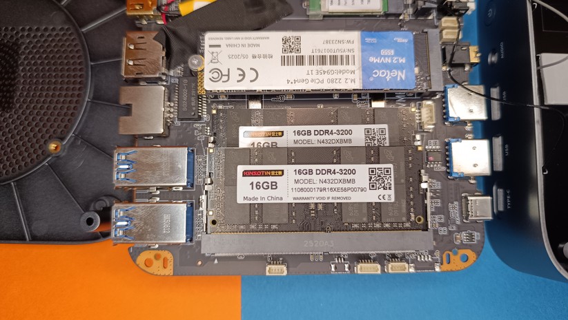 Acemagic M1 (i9-13900HK) – RAM & SSD