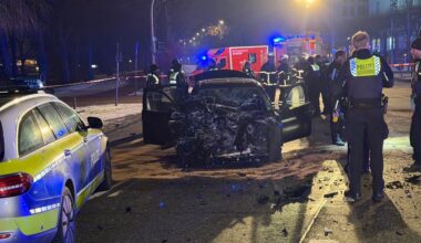 Verfolgungsjagd endet vor Hotel Atlantic: Beifahrer stirbt