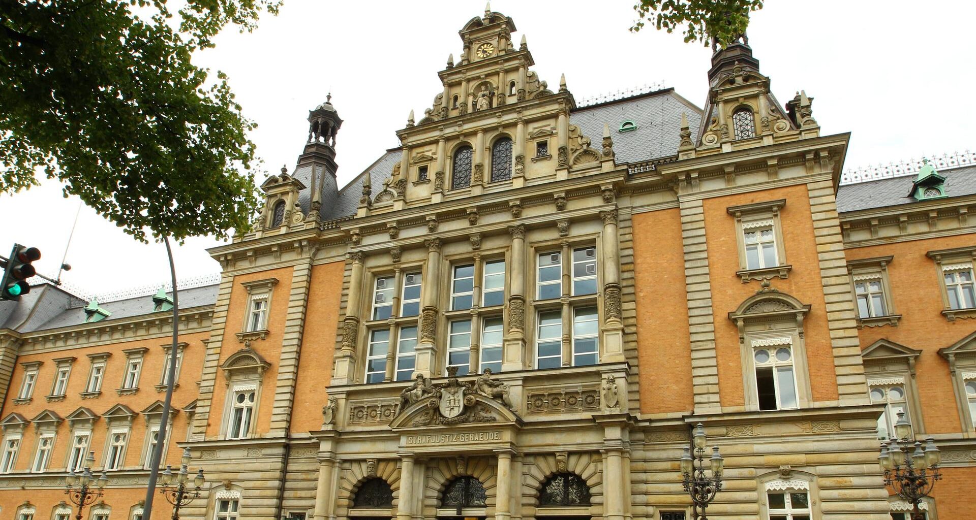 Das Landgericht Hamburg am Sievekingplatz 1. Neustadt Hamburg