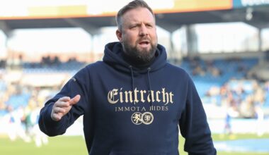 Eintracht Braunschweigs Trainer Heiner Backhaus.