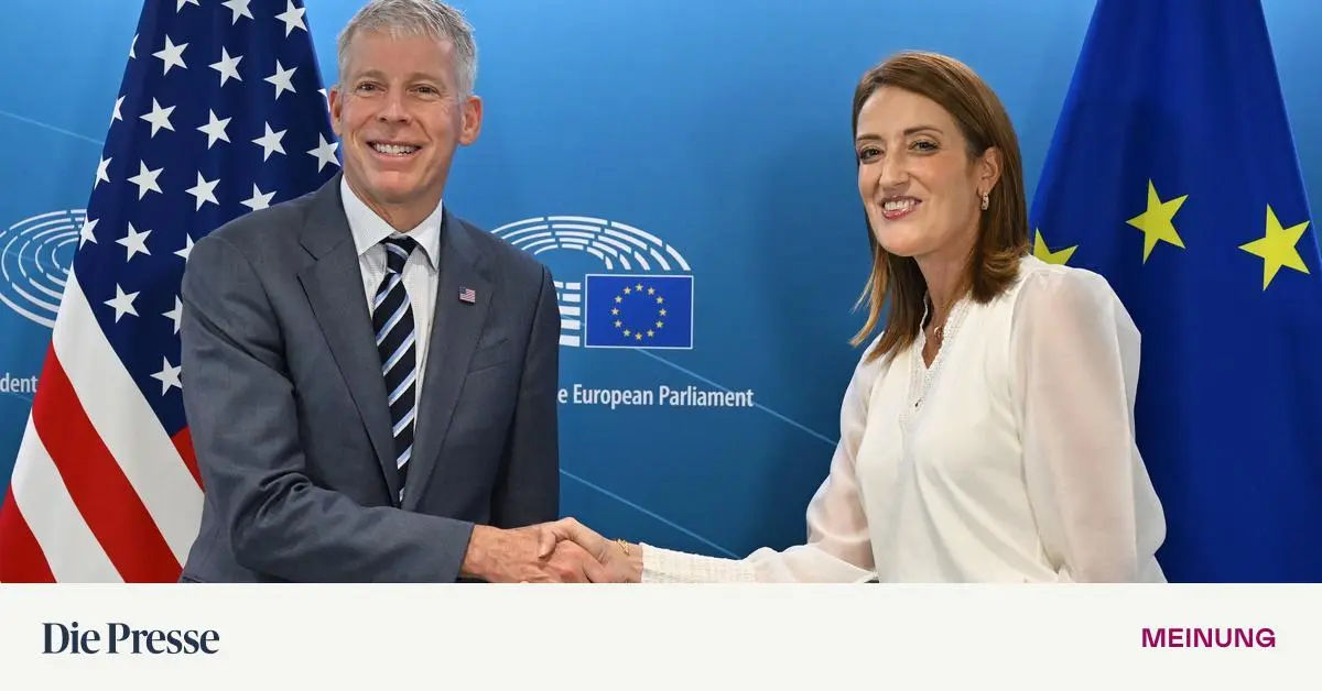 Das amerikanische Stockholm-Syndrom der EU – DiePresse.com