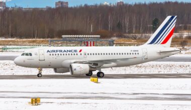 Ein Flugzeug der Gesellschaft