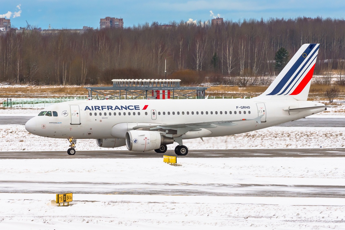Ein Flugzeug der Gesellschaft