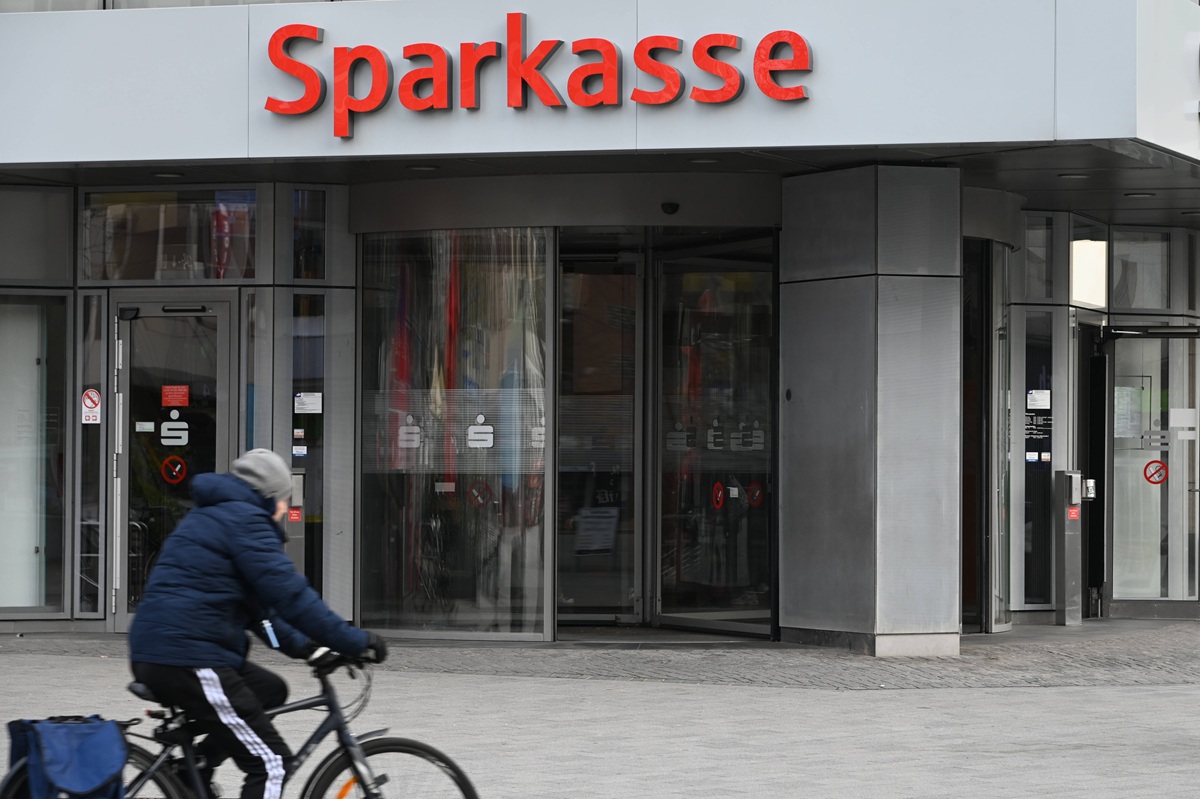 Sparkassen-Filiale in Gelsenkirchen.