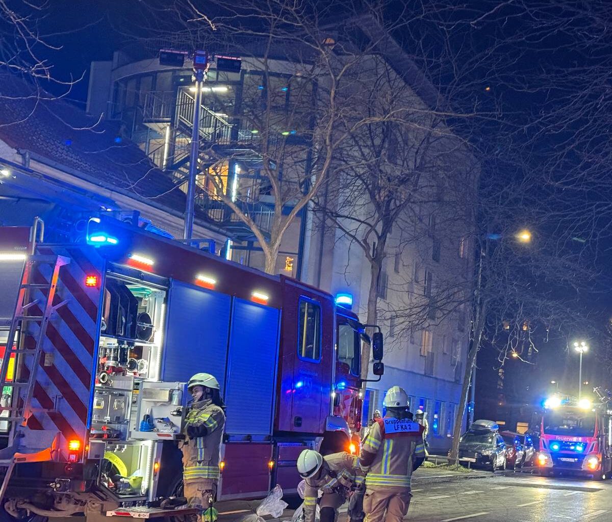 Kellerbrand in Pflegeheim in Nippes