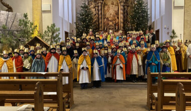 97 Sternsinger bringen in Verl den Segen in die Häuser