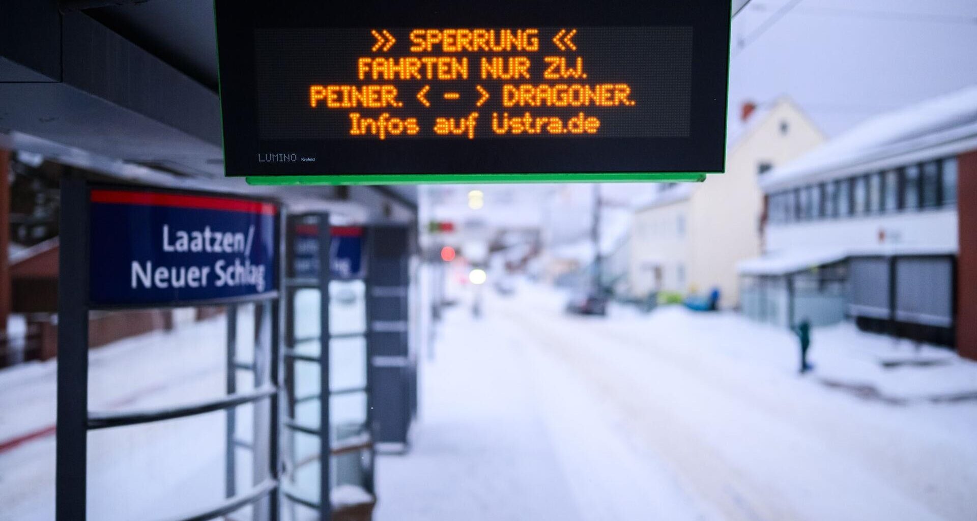 Busverkehr rollt nach Wintersturm mancherorts wieder an