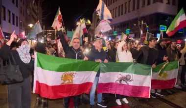 Demo gegen Iran-Regime in Hannover - Mehrere Hundert Teilnehmer