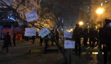 Anti-Regime-Proteste in der iranischen Stadt Shiraz