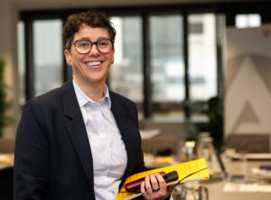 Bild zeigt Stephanie Krömer, Geschäftsführerin Jobcenter Dortmund