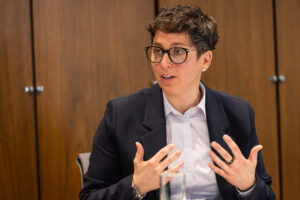 Bild zeigt Stephanie Krömer, Geschäftsführerin Jobcenter Dortmund