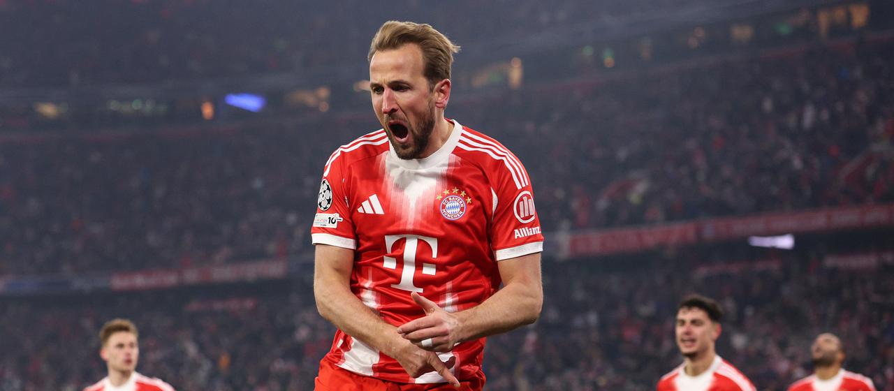 Harry Kane jubelt