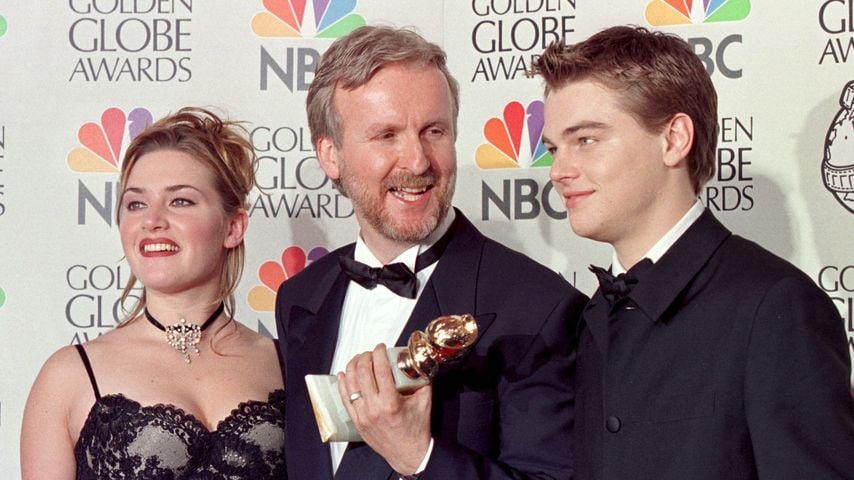 Kate Winslet, James Cameron und Leonardo DiCaprio