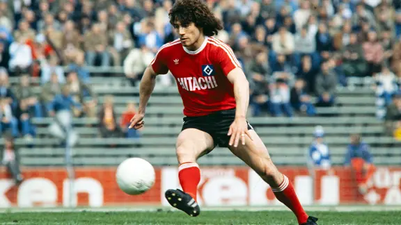 Kevin Keegan im HSV-Trikot