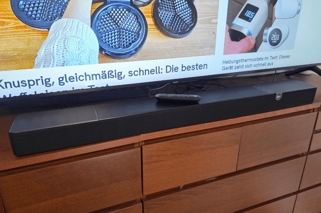 Klipsch Soundbar in der Nutzung