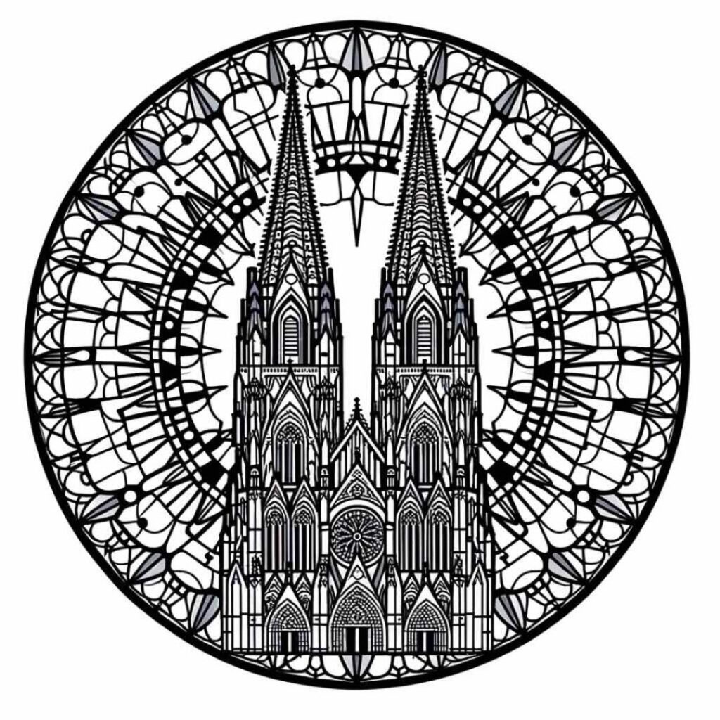 Kölner Dom Mandala