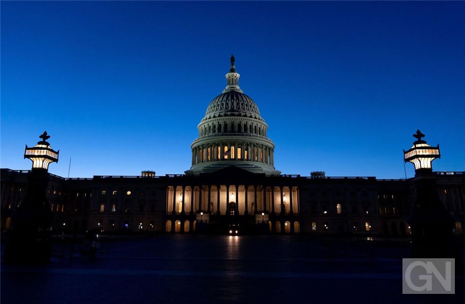 Kommt es erneut zu einem „Shutdown“? Das entscheidet sich bald im US-Kongress. (Archivbild) Foto: Jose Luis Magana/AP/dpa