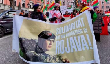 Kurden protestieren gegen Vorrücken des syrischen Militärs