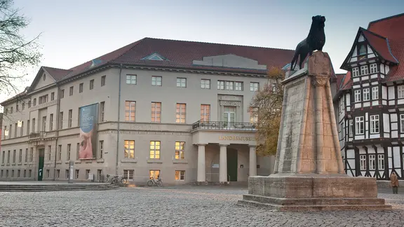 Das Vieweghaus des Landesmuseum in Braunschweig am Burgplatz