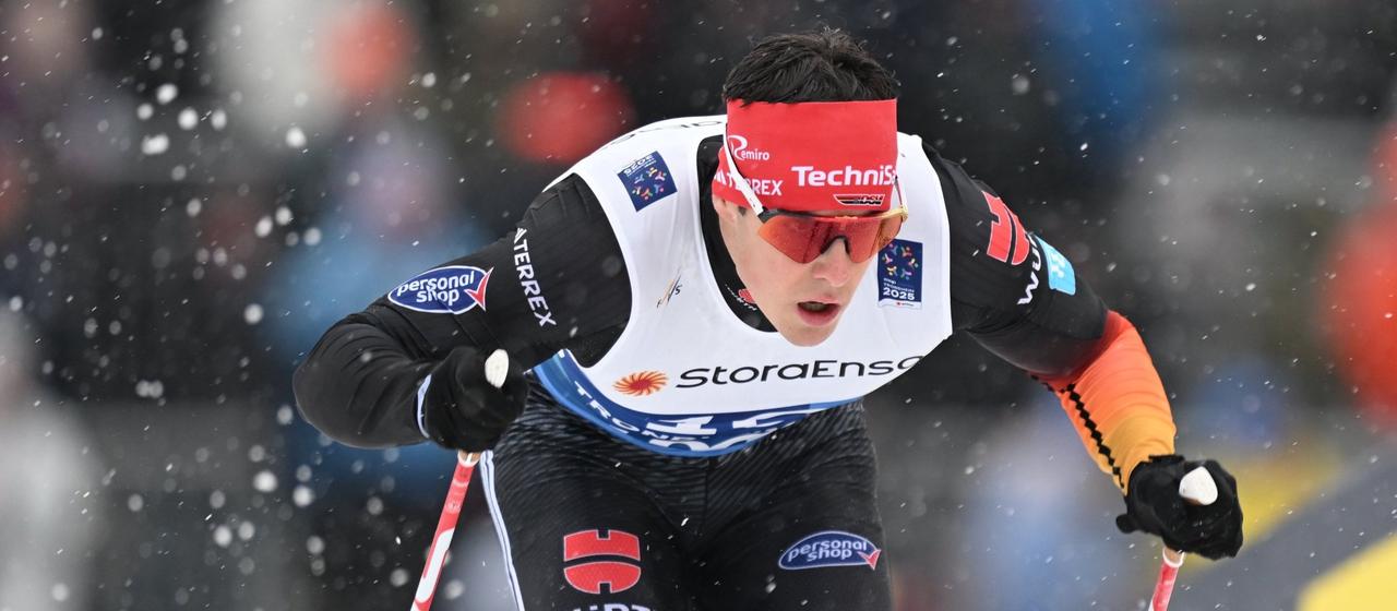 Jan Stölben aus Deutschland auf der Strecke