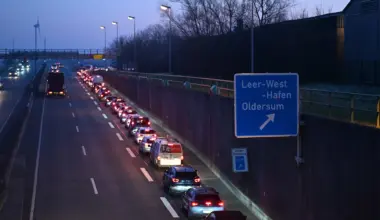 Warnstreik trifft Verkehr: Brücken und Tunnel im Norden gesperrt