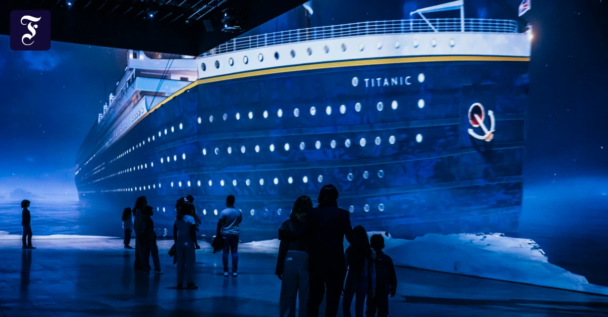 Ausstellung: Virtueller Besuch auf der Titanic