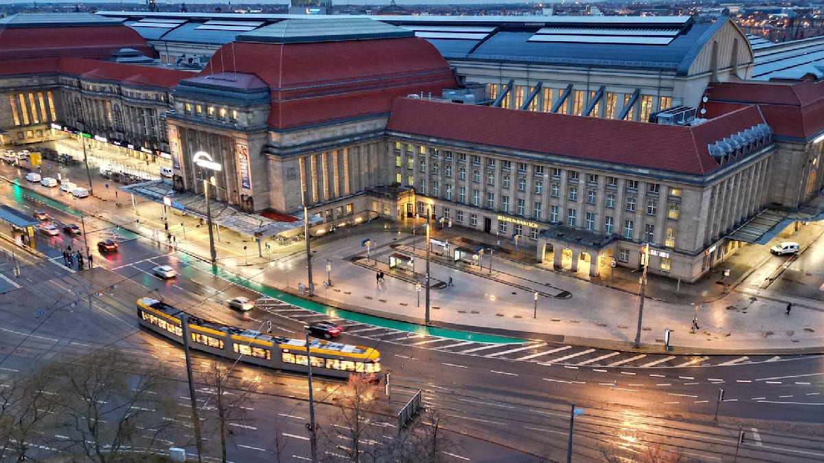 Kontrolle für mehr Sicherheit am Leipziger Hauptbahnhof