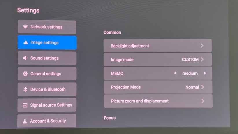 Xiaomi Laser Projector 3 4K Screenshot