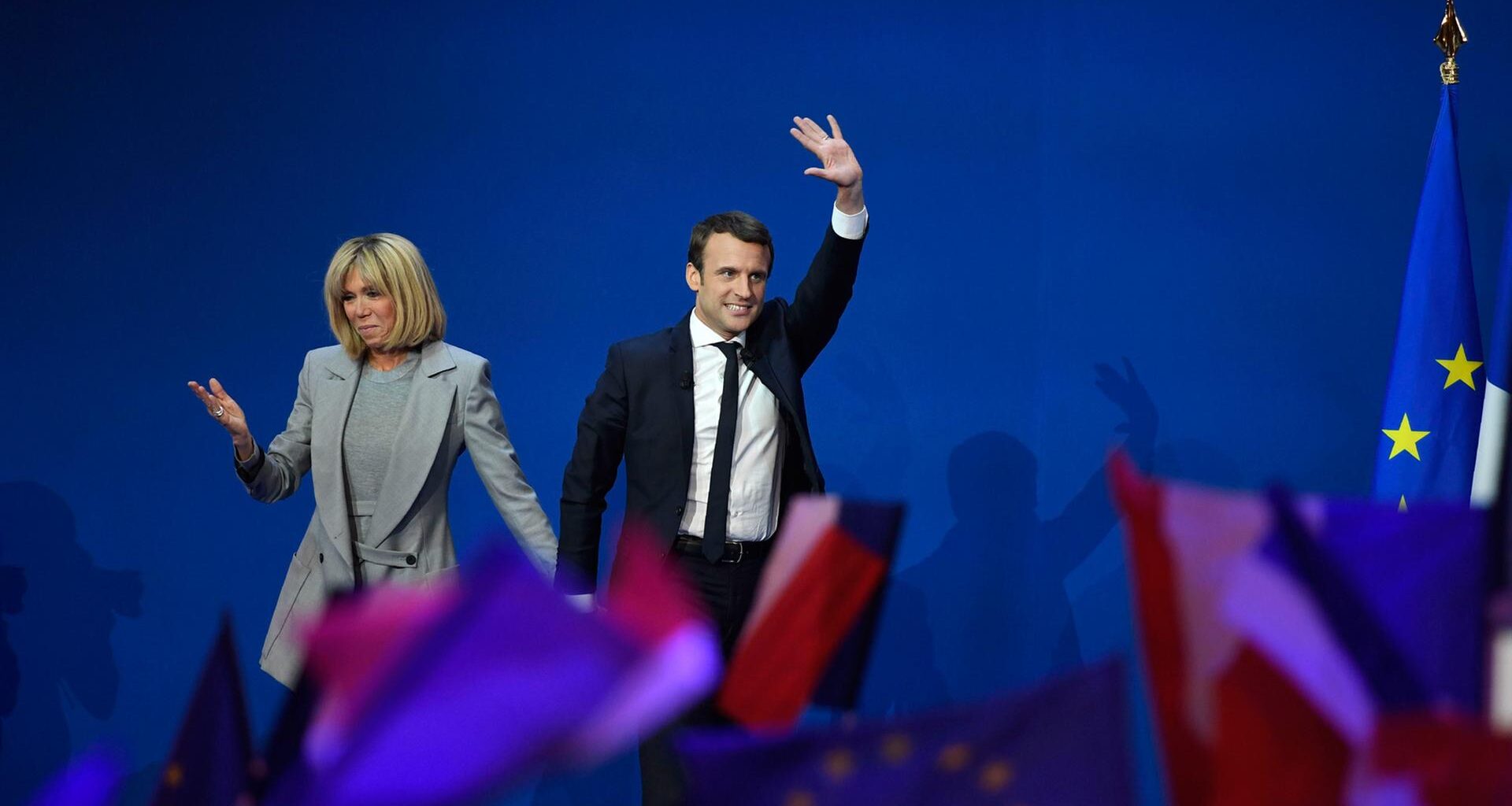 Brigitte und Emmanuel Macron