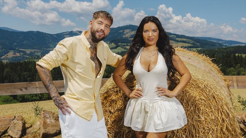 Marc-Robin Wenz und Henna Urrehmann, Kandidaten "Forsthaus Rampensau Germany" Staffel 3