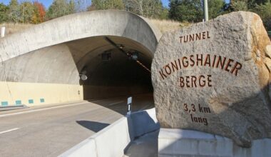 A4-Tunnel Königshainer Berge Richtung Dresden vier Tage dicht