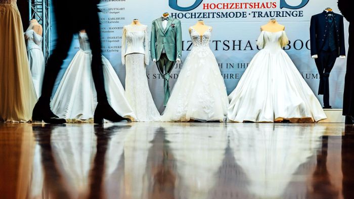 „Trau dich“-Messe in Stuttgart: Hochzeit-Trends: Smoking und Gewölbekeller statt Sneaker und XXL-Party