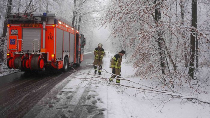 Wetter in Stuttgart und Region: Sturm und Schnee am Samstag – „Wer nicht weg muss, sollte  zu Hause bleiben“