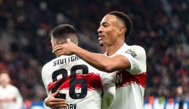 VfB Stuttgart: Döner-Spruch – Undav und Leweling frotzeln