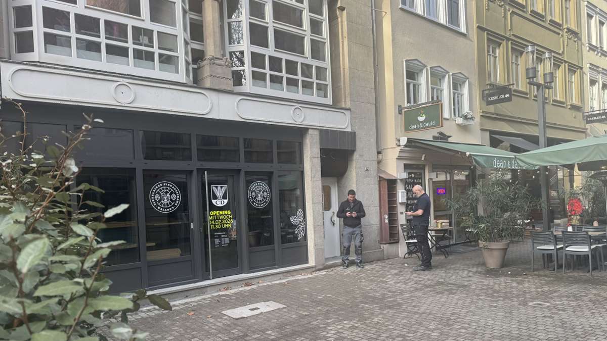 Stehausschank an der Calwer Straße: Steh’ auf fürs Bier: Dinkelacker holt Münchner Trend nach Stuttgart - Startseite