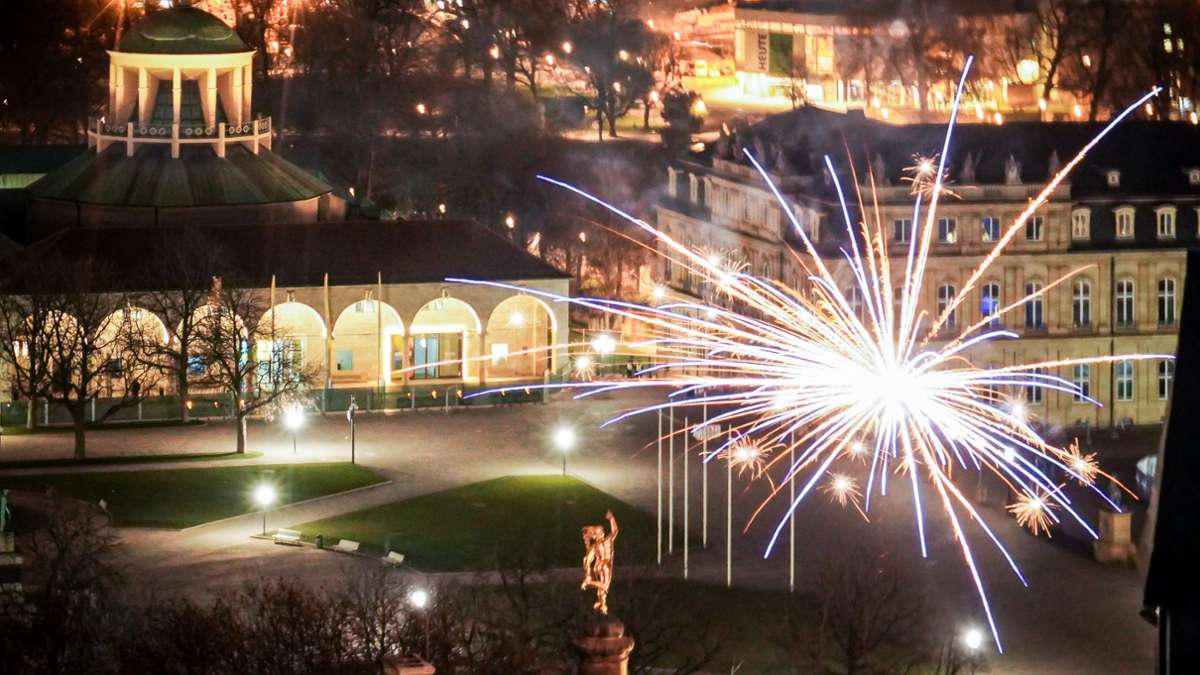 2026 ist da!: Stuttgart begrüßt das neue Jahr: Die schönsten Bilder aus der Silvesternacht