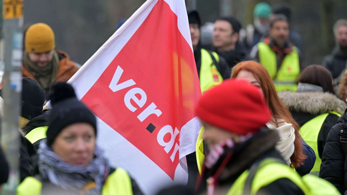 Tarifrunde im öffentlichen Dienst: Verdi ruft zum Streik am Dienstag auf – auch in Stuttgart