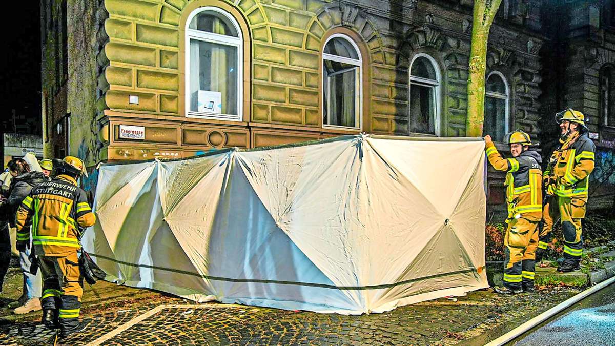 Fall für Kripo in Stuttgart: Polizei rätselt nach Brand: Toter starb nicht durch Feuer - KRZ Plus