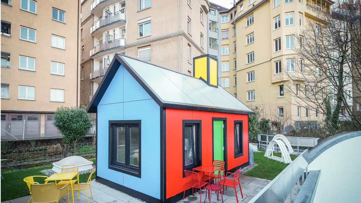 Tiny House in Stuttgart: So cool ist das Tiny House auf einem Dach im Stuttgarter Westen - KRZ Plus