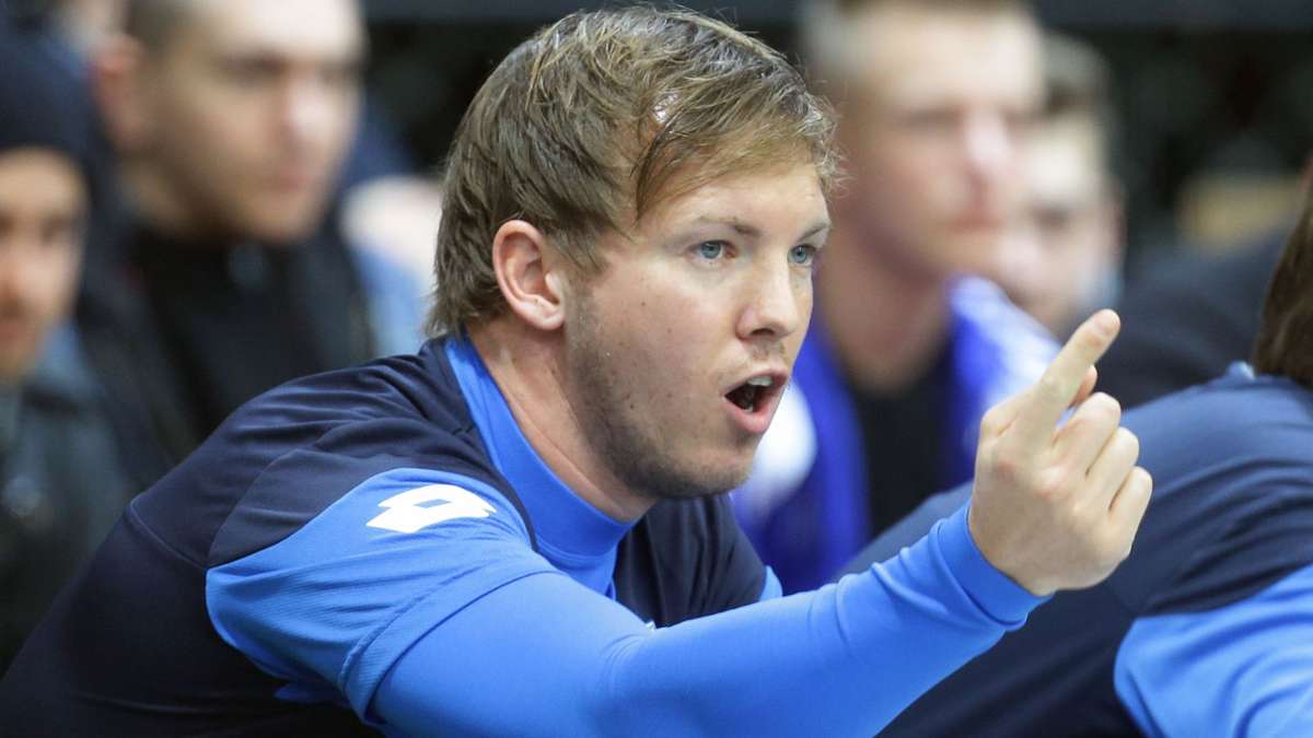 Bundestrainer beim Junior-Cup: Als Julian Nagelsmann im Glaspalast coachte