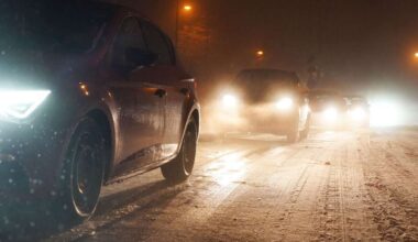Schneefall in Stuttgart: Mehrere Unfälle wegen Schnee und Glätte