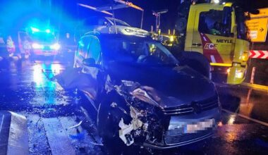 Unfall im Kreis Ludwigsburg: Auto überschlägt sich auf L1144 zwischen Aldingen und Pattonville