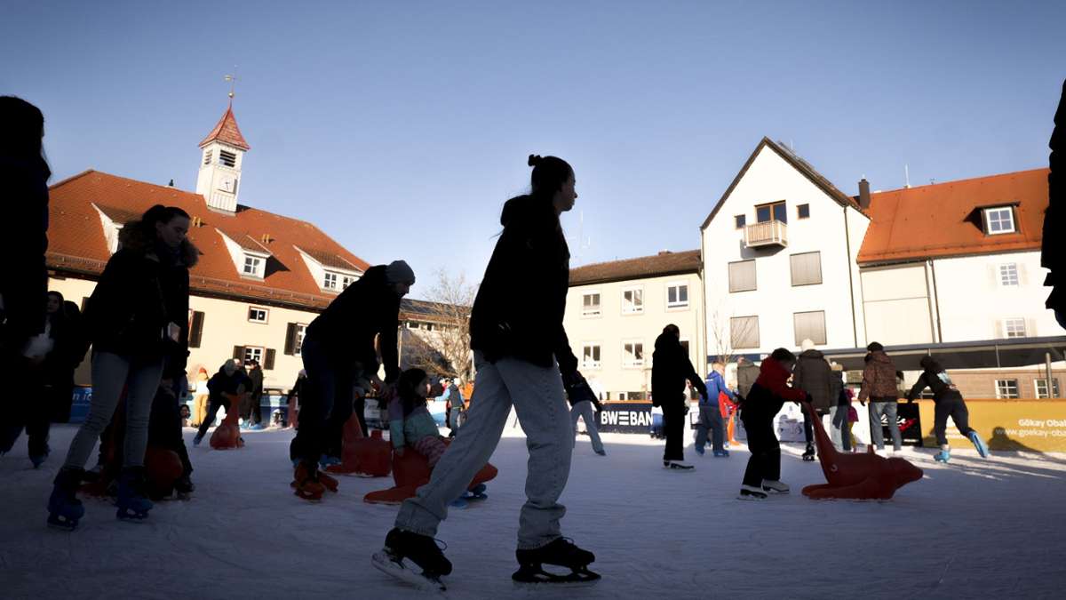 Noch wenige Tage in Gerlingen: Eislaufen geht in die letzte Runde – mit viel Programm