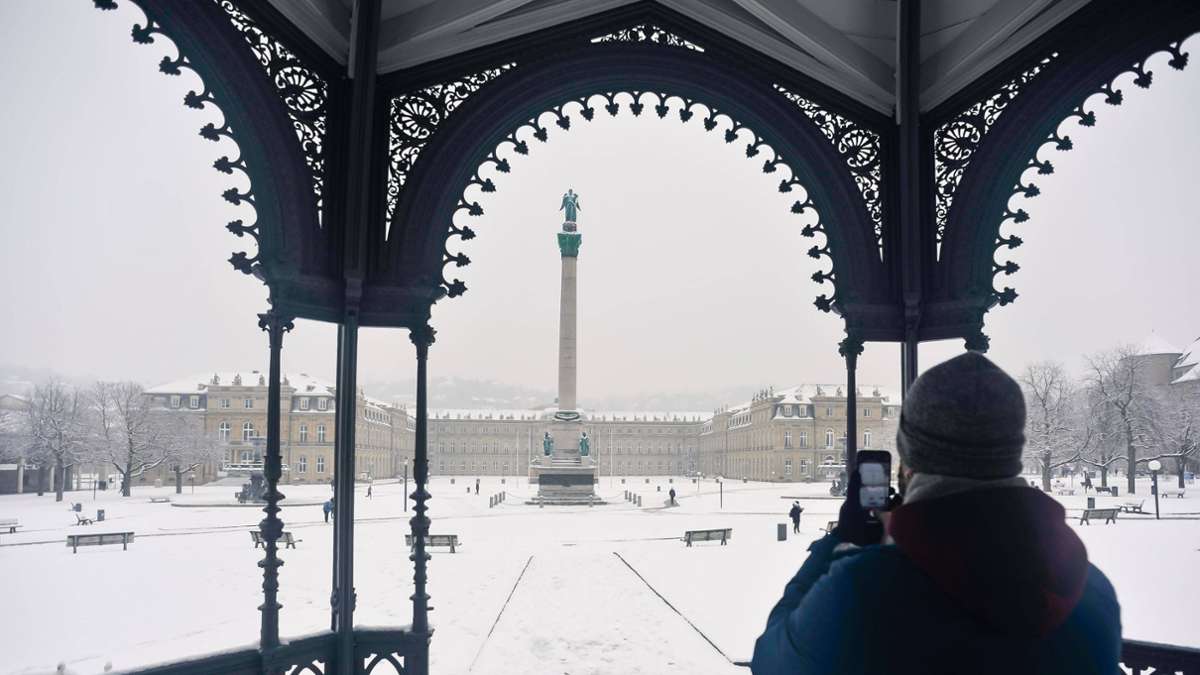 Wetter am Wochenende: Bibbernde Kälte erwartet – so viel Schnee soll in Stuttgart fallen