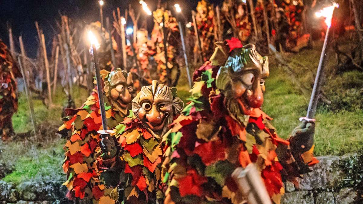 Fastnachtsstart in Fellbach: Rote Nasen und Weinblätter: Das Häsabstauben läutet die Narrenzeit ein - News