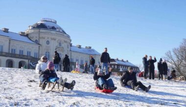 Schnee und Eis im Land: Stuttgart rodelt ins neue Jahr